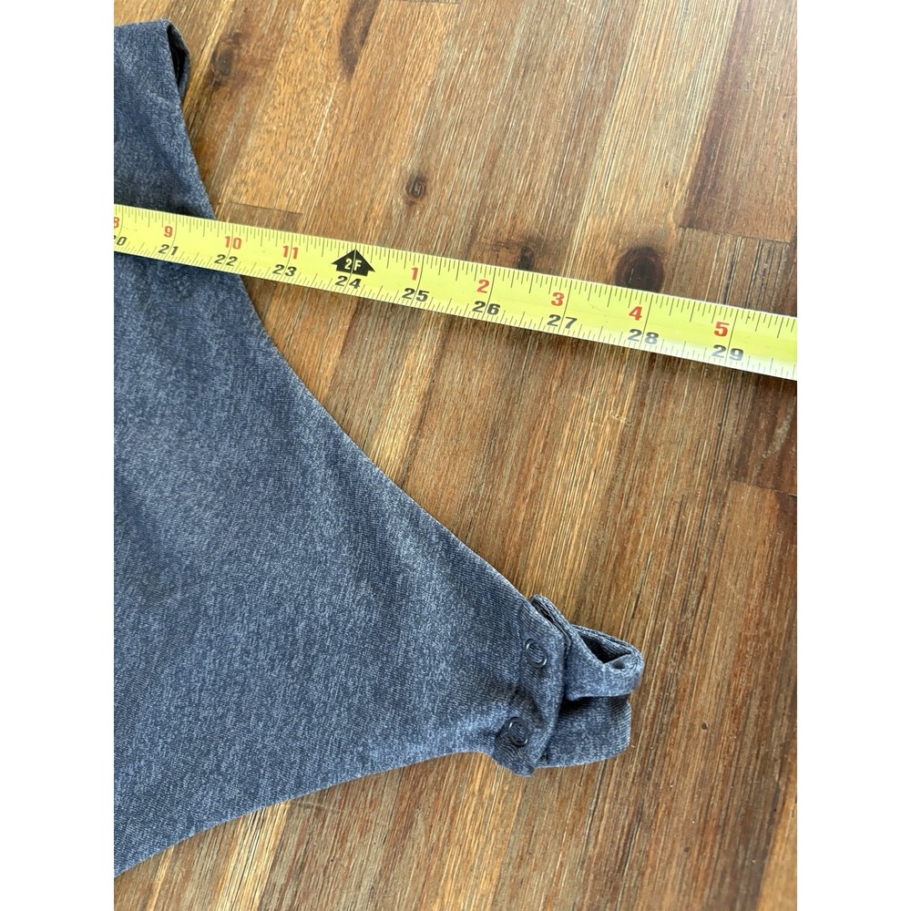 Aritzia Contour Bodysuit Womens Size XL Dark Gray Long Sleeve Square Neck Unworn - Picture 10 of 14